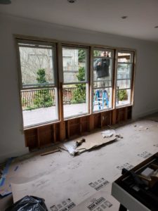 Before installing panoramic doors. - Nikao Construction in Hillsboro OR